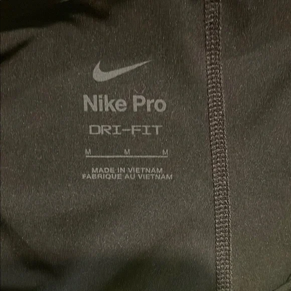 Nike Pro Black Leggings - Picture 3 of 5